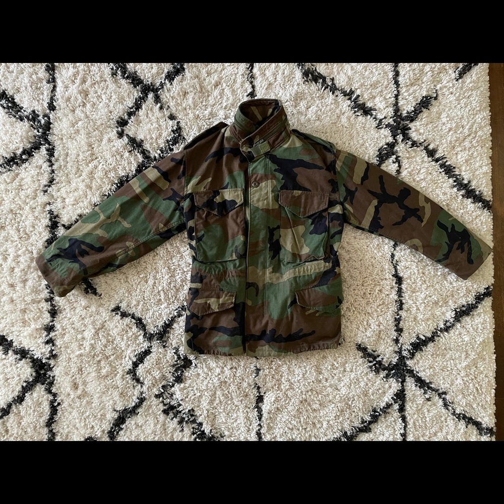 Army camo jacket